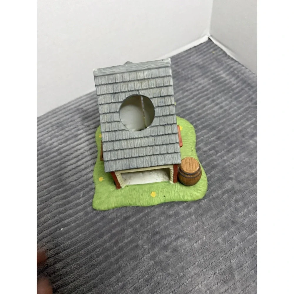 Partylite Garden Shed Gardening House Tealight Votive Candle Holder Country Farm